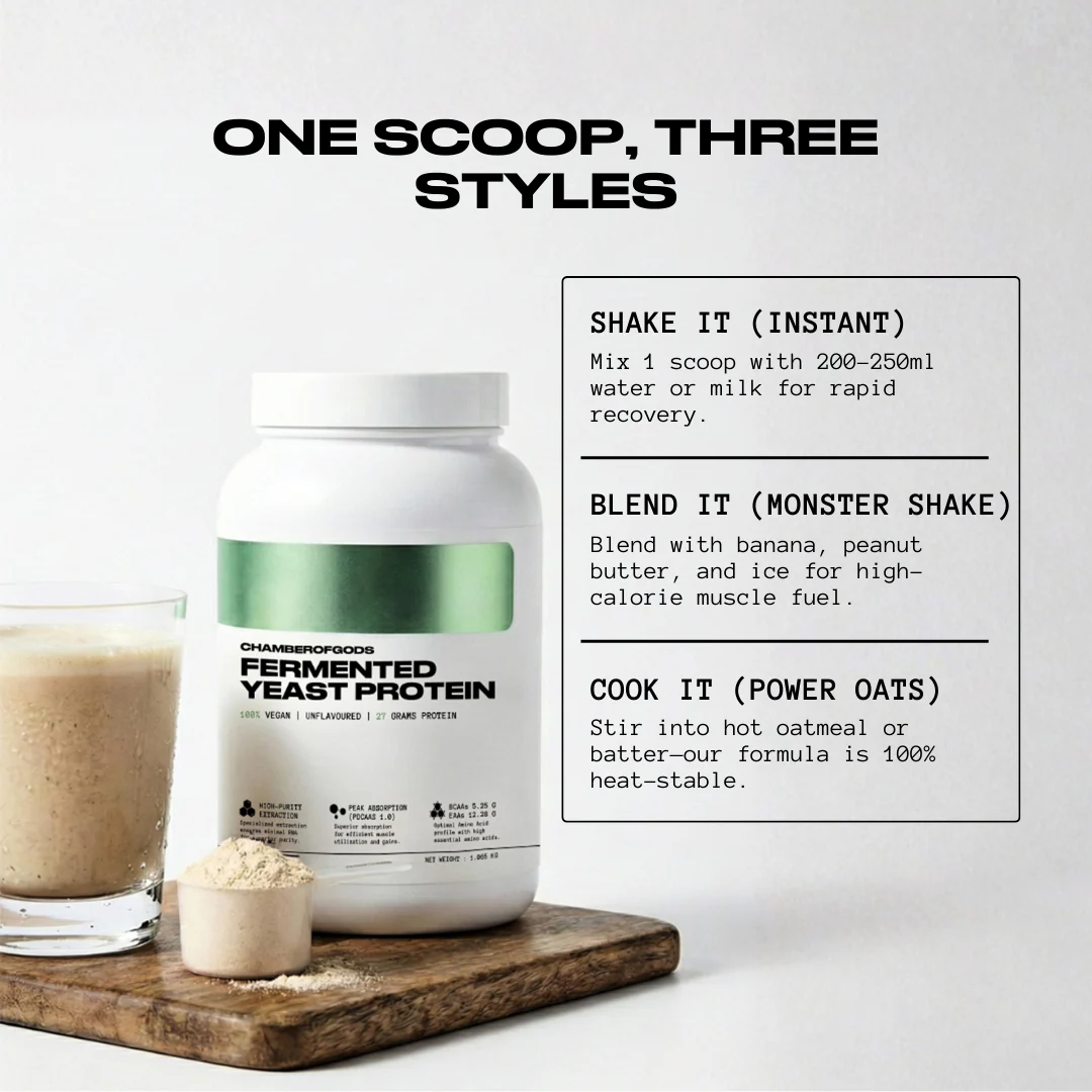 100% Pure Fermented Yeast Protein | Unflavoured - 30 Servings - Image 8