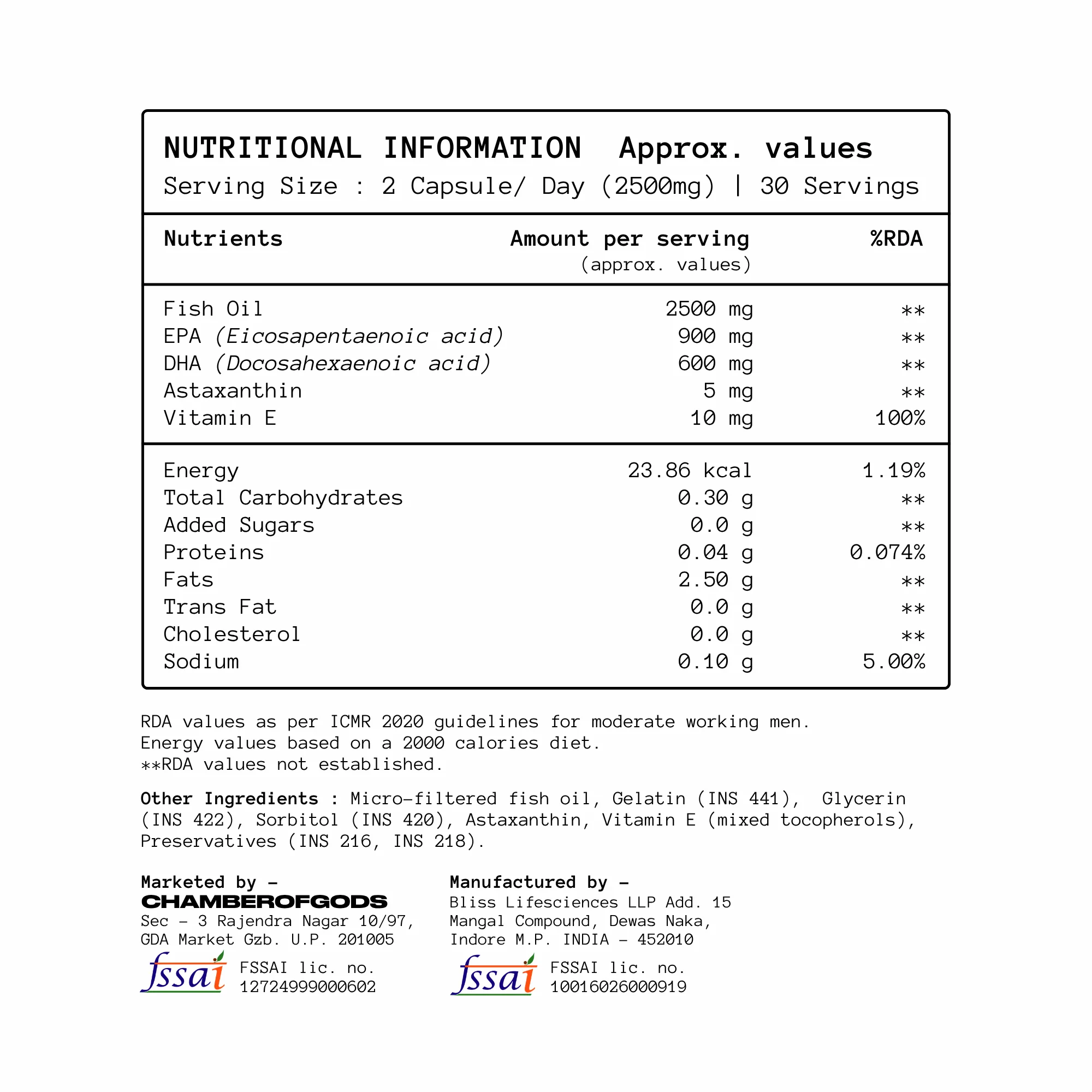 Deep Sea King Triglyceride Omega-3 V2 | 60 Softgels - Image 9